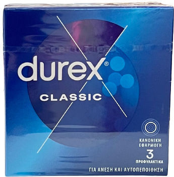 Durex Προφυλακτικά Classic 3τμχ