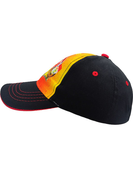 Kids Hat Jockey Fabric Cars Mcqueen Rusteze Black 54