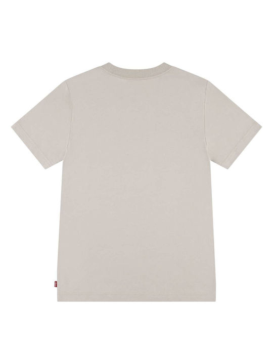 Levi's Kids T-shirt Beige Chest Hit