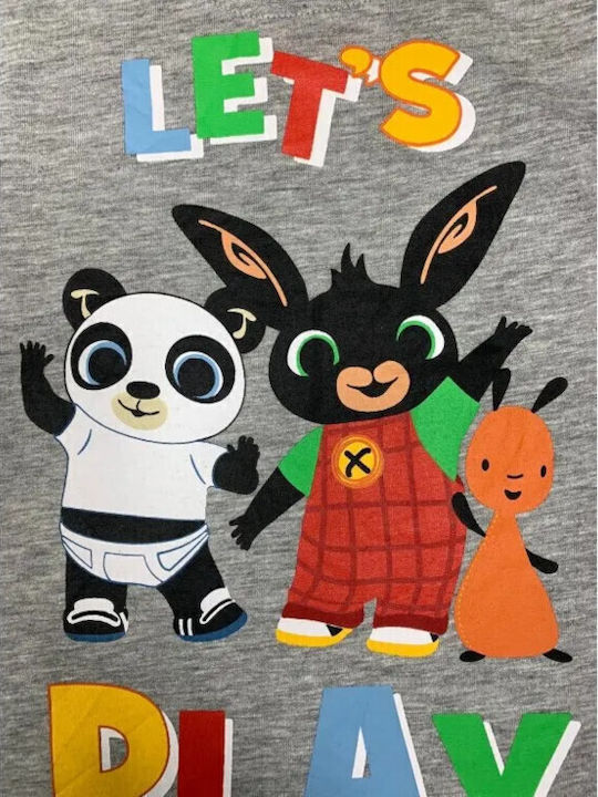 Kinderhemd Langarm Grey Bing Let's Play