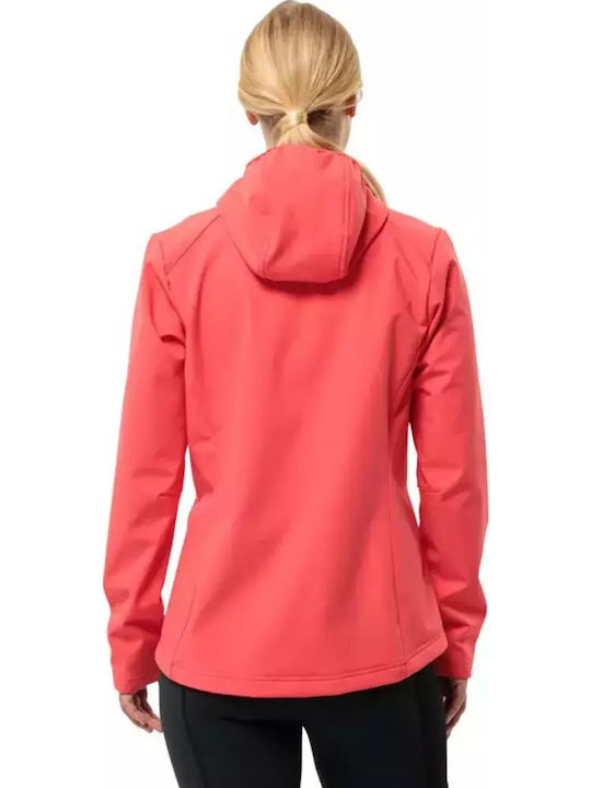 Jack Wolfskin Jacket Softshell Red