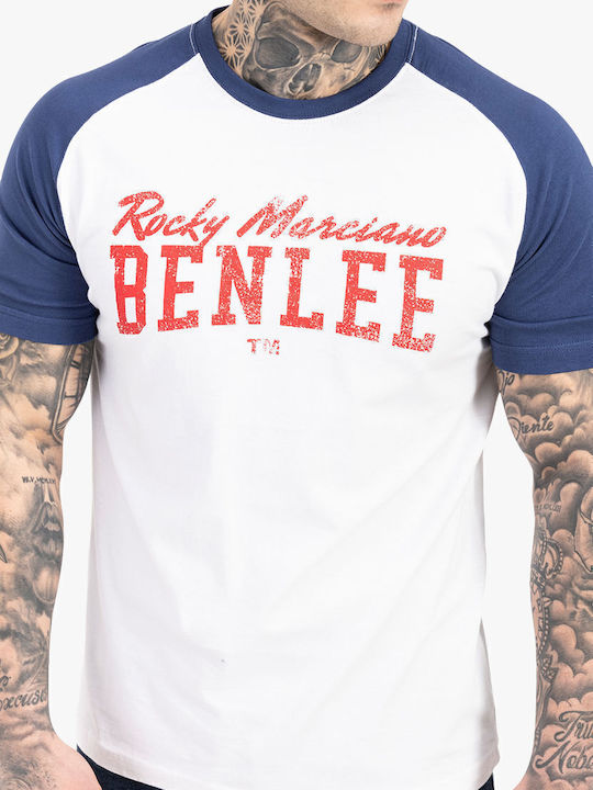 Тениска White/navy/red