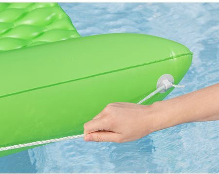 Bestway Φουσκωτό Στρώμα Θαλάσσης Float & Roll Πράσινο 213x170x21cm 44106