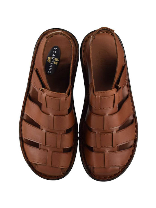 Yfantidis Men's Sandals Brown