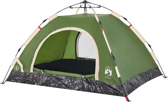 vidaXL Automatisches Campingzelt Igloo Grüne Für 2 Personen 200x150x120cm