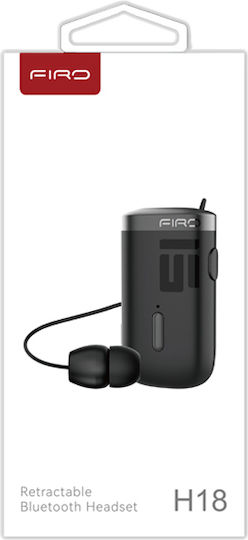 Firo H18 In ear Bluetooth хендсфри Слушалка Черен