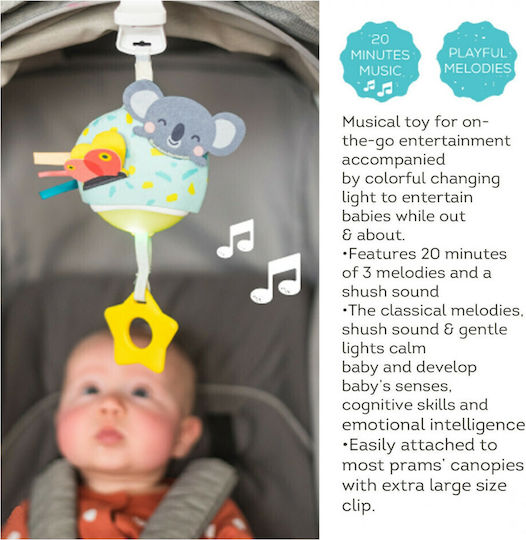 Taf Toys Pendant Toy for Car with Music and Teether Koala 12575