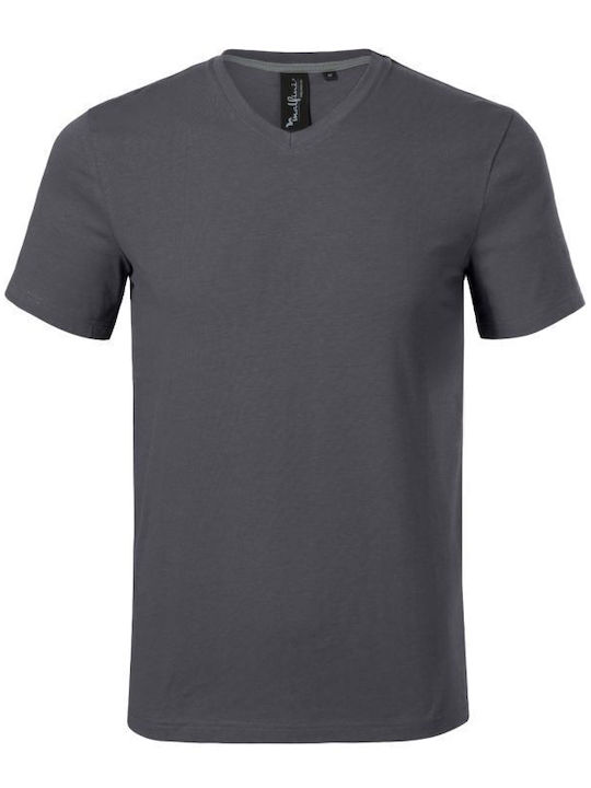 Malfini Men's Short Sleeve Promotional T-Shirt Light Anthracite