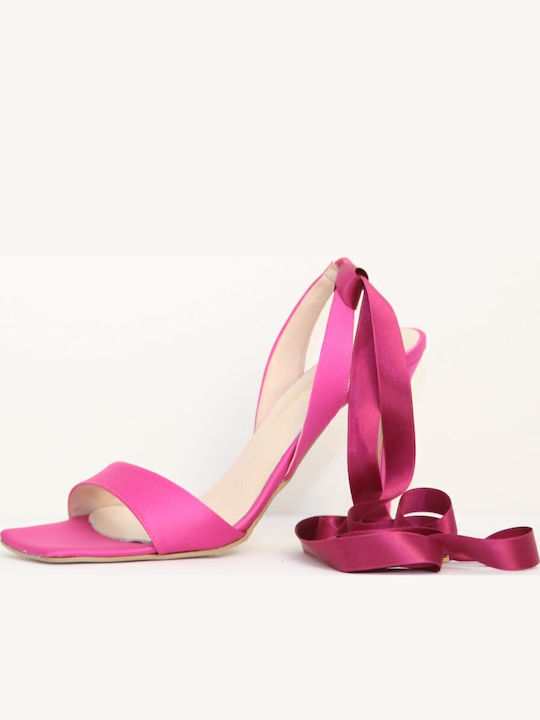 Fabric Sandals Pink