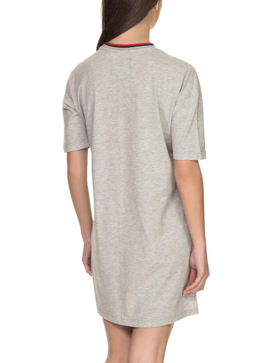 Superdry T-Shirt Kleid Gray