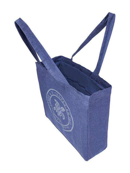 Vilebrequin Fabric Beach Bag Blue
