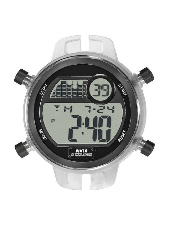 WATX & CO Ψηφιακό Ανδρικό Ρολόι 43mm Μπαταρίας