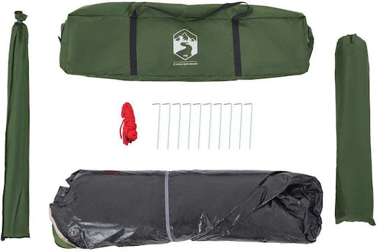 vidaXL Automatic Camping Tent Igloo Green 3 Seasons for 4 People 210x210x140cm