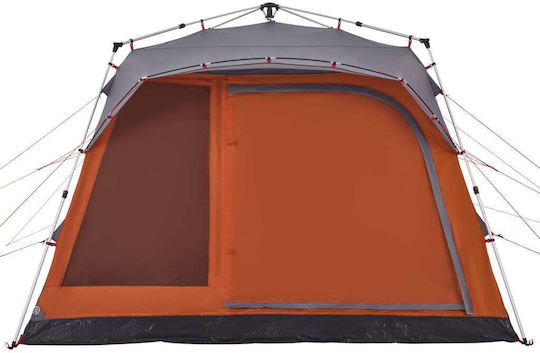 vidaXL Automatisch Campingzelt Hütte Gray für 7 Personen 325x325x231cm