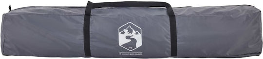 vidaXL Automatisch Campingzelt Hütte Gray für 7 Personen 325x325x231cm