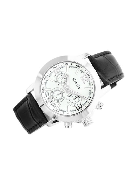 Extreim Uhr Batterie mit Lederarmband