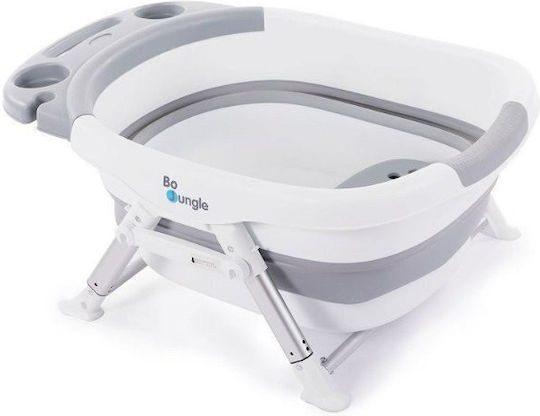 Bo Jungle Cadă pentru bebeluși Bath Grey/White