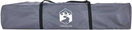 vidaXL Automatisch Campingzelt Iglu Gray für 3 Personen 220x210x150cm