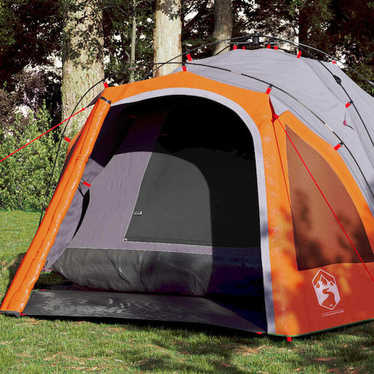 vidaXL Automatisch Campingzelt Iglu Gray für 3 Personen 220x210x150cm