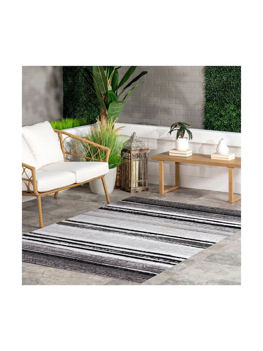 Sidirela Naturalle Χαλί Ορθογώνιο Καλοκαιρινό Ψάθινο Grey 160x220cm