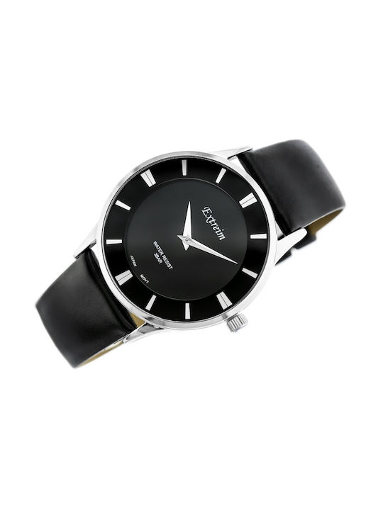 Extreim Uhr Batterie mit Lederarmband