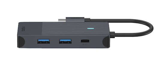 Rapoo UCM-2001 USB-C Docking Station mit HDMI 4K PD Schwarz