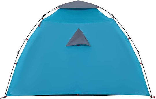 vidaXL Αυτόματη Σκηνή Camping Igloo Μπλε για 4 Άτομα 326x260x175εκ.