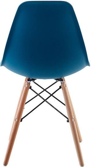 Καρέκλα Κουζίνας 46.5x56x81εκ. Turquoise Καρέκλα Κουζίνας 46.5x56x81εκ. Turquoise