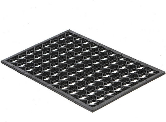 Covor de Intrare din Cauciuc Negru 75x45buc