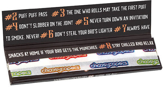 Choosypapers Χαρτάκια King Size Slim 32φ Bro Code