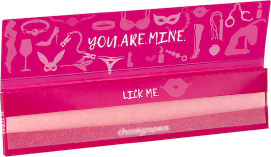 Choosypapers King Size Slim 32 Sheets 50 Shades Pink