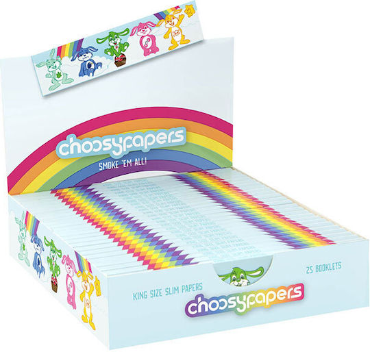 Hartie de tigari Choosypapers King Size Slim 32 foi Iepurasi
