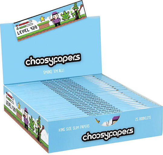 Choosypapers Χαρτάκια King Size Slim 32φ Level 420