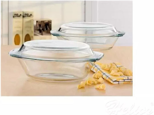 Simax Γάστρα Οβάλ Γυάλινη 3lt
