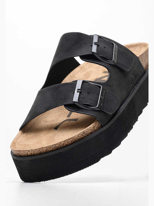 O'neill Frauen Flip Flops mit Plattform in Schwarz Farbe