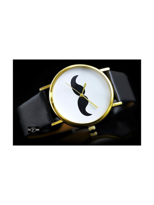 Inny Watch Battery with Black Leather Strap