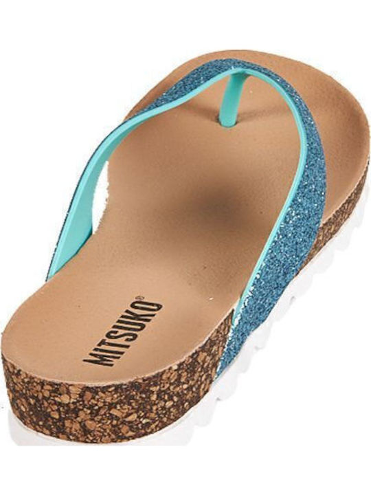 Women's Flip Flops Turquoise