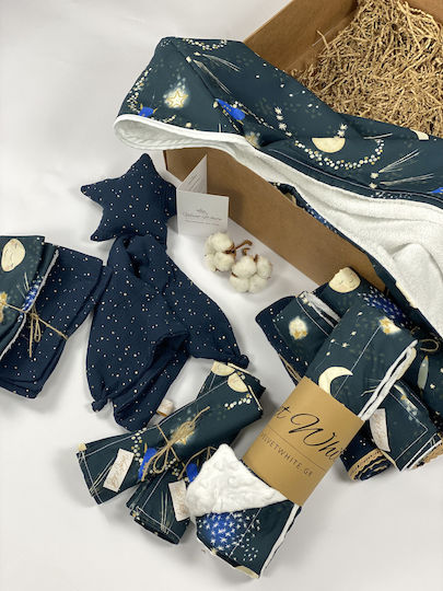 Velvet White Geschenkset für Babys Night Sky