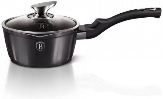 Berlinger Haus Metallic Line Carbon Pro Edition Κατσαρολάκι Γάλακτος από Αλουμίνιο 1.2lt / 16cm Berlinger Haus Metallic Line Carbon Pro Edition Κατσαρολάκι Γάλακτος από Αλουμίνιο 1.2lt / 16cm