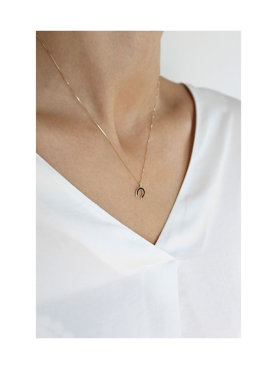 Kritsimis Charm aus Gold 14K mit Diamant