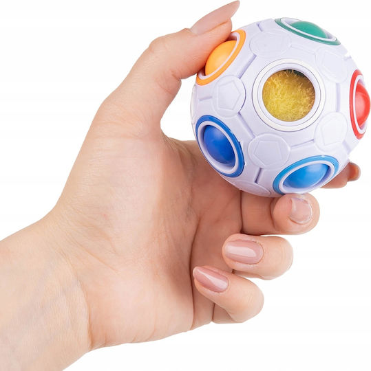 Mingea antistres Zola Fidget Ball bile colorate multicolore ajută la dezvoltarea abilităților copiilor