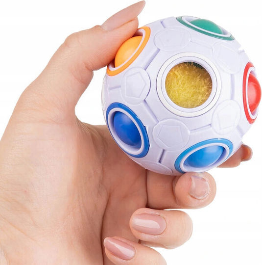 Mingea antistres Zola Fidget Ball bile colorate multicolore ajută la dezvoltarea abilităților copiilor