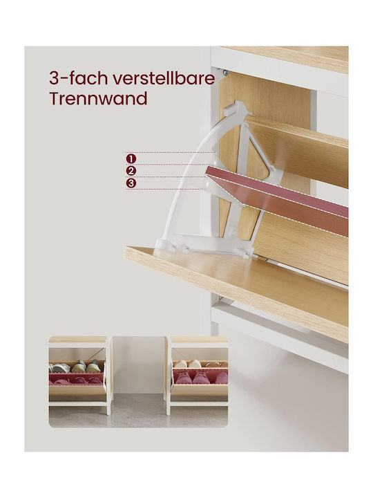 Mobilier de Intrare cu Dulap pentru Pantofi / Dulap & Bancă 85x30x180cm HSR405W09