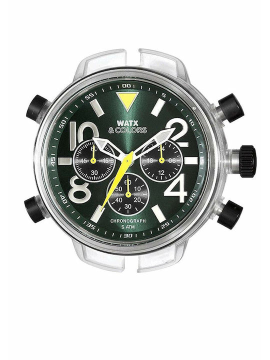 WATX & CO Ceas Dama 49mm Cronograf Baterie