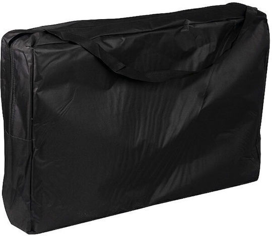 Prestige Aluminum Folding Black Massage and Physiotherapy Bed 186x59cm