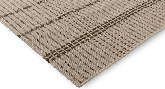 Brink & Campman Zona Stitch Lucrat manual Covor De exterior Rectangular Olive