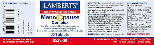 Lamberts Meno-Pause Complex Συμπλήρωμα για την Εμμηνόπαυση 30 ταμπλέτες