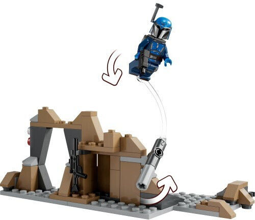 LEGO Star Wars Ambush On Mandalore Battle Pack за 6+ Години