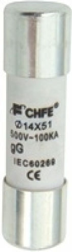 Safety Cylindrical Ceramic Fast-Bow 14x51mm 6A (01.165.0042) 1pcs
