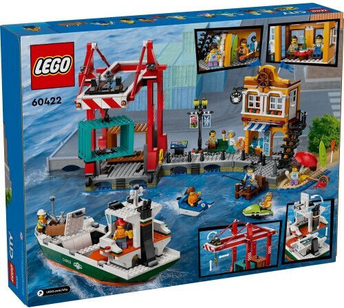 LEGO City Seaside Harbor With Cargo Ship για 8+ Ετών 1226τμχ